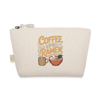 Ramen Coffee Before Japanese Food Coffee Lover - Organic Pouch - nature - Front