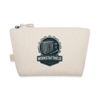Werkstattheld, Werkzeugbau Profi - Organic Pouch - nature - Front