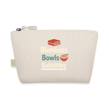 Anime introvert Weeb couch potato - Organic Pouch - nature - Front