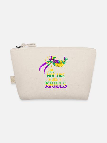 Mardi Gras Crab - Organic Pouch - nature - Front