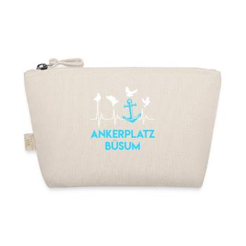 North Sea Holiday ANKERPLATZ BÜSUM Fun - Organic Pouch - nature - Front