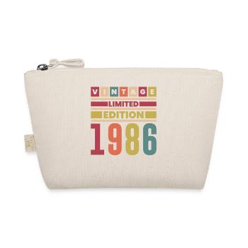 Anniversaire 1986 Vintage Limited Edition Rétro  - Trousse biologique - nature - Devant