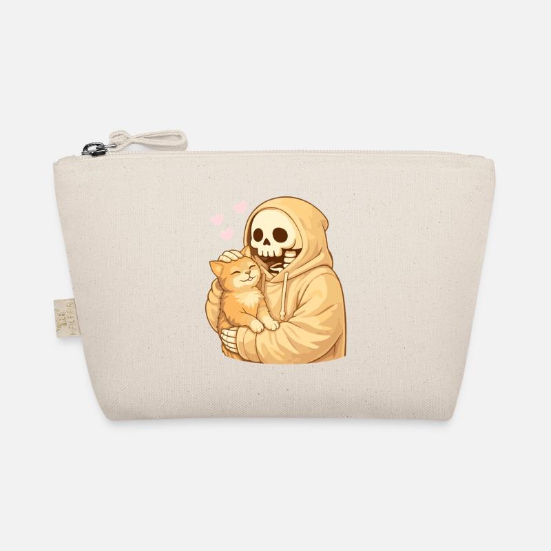 Squelette douillet avec chat – Proximité douce Trousse biologique