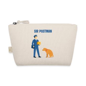 Sir Postman vs. Dog: Superior Delivery Hero - Organic Pouch - nature - Front