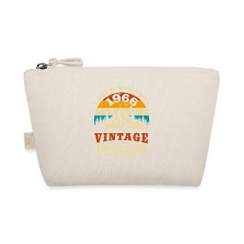 Limited Edition 1966 Birthday Gift - Organic Pouch - nature - Front