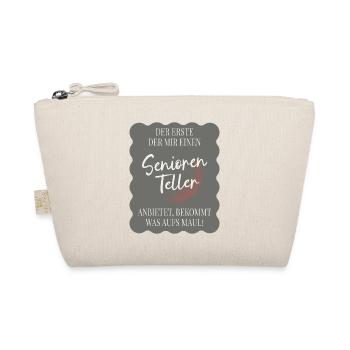 Assiette des seniors – Un drôle de dicton pour les seniors - Trousse biologique - nature - Devant