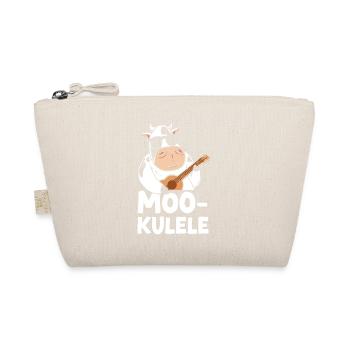 Hawaiian Ukulele Uke Cow Pun - Bio-Täschchen - Natur - Vorne