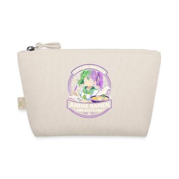 Just a Girl: Anime Ramen Sketching - Organic Pouch - nature - Front