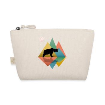 Bear In The Mountains  - Organic Pouch - nature - Front