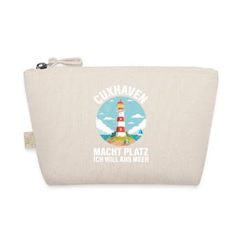 Cuxhaven MAKE WAY I WANT TO GO TO THE SEA Funny - Organic Pouch - nature - Front