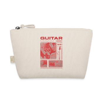 Guitariste Guitariste Rock Musicien streetwear - Trousse biologique - nature - Devant