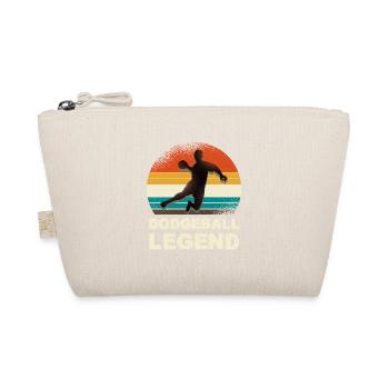 Dodgeball Legend Retro Look - Organic Pouch - nature - Front