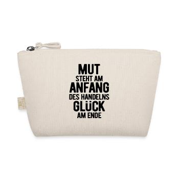 Mut steht am Anfang - Motivation - Vorsätze - Bio-Täschchen - Natur - Vorne