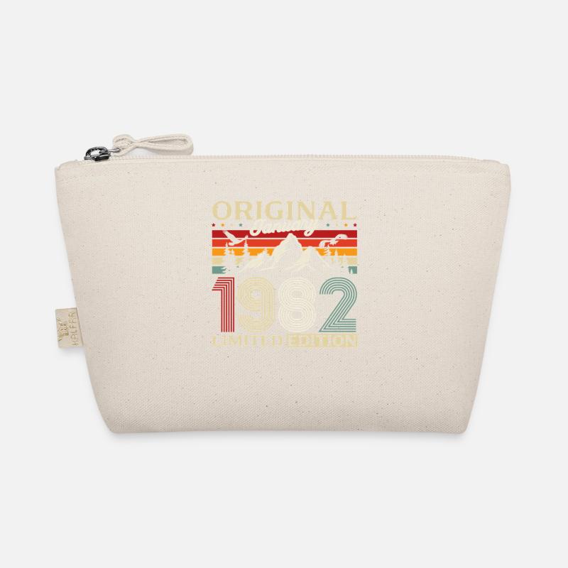 44th Birthday Original January 1982 Organic Pouch