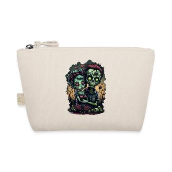 Valentine Zombie Love - Organic Pouch - nature - Front