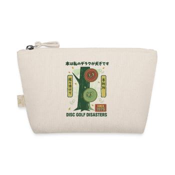 Disc-Golf-Katastrophen seit 1976 Lustiger Disc-Golfer - Bio-Täschchen - Natur - Vorne