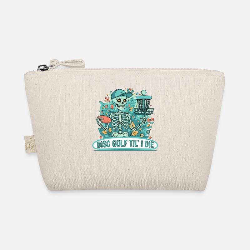Disc Golf jusqu’à la mort Squelette Drôle de Disc Golf Trousse biologique