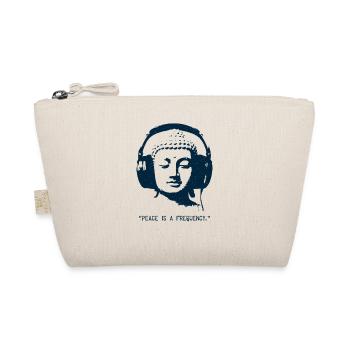 Buddha - Peace is a Frequency - Organic Pouch - nature - Front