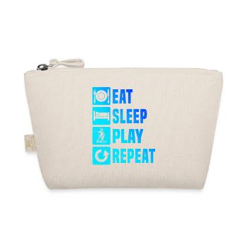 Modern Floorball Artwork - Organic Pouch - nature - Front