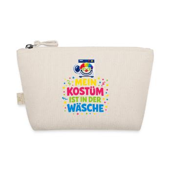 Karneval Kostüm Wäsche Lustig Geschenk Süß - Bio-Täschchen - Natur - Vorne