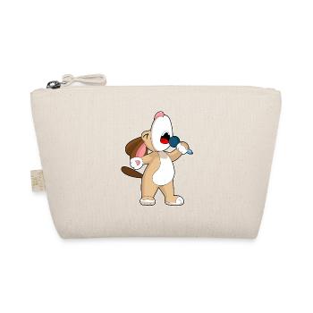Chanteur de chien Chant au micro - Trousse biologique - nature - Devant