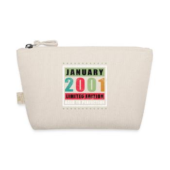 Januar 2001 Limited Edition Gealtert - Bio-Täschchen - Natur - Vorne
