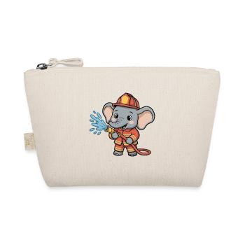 Fire Brigade Elephant Hose Splash - Organic Pouch - nature - Front