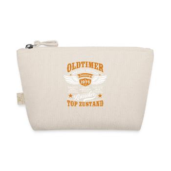 Classic Car January 1976 - Birthday - Gift - Organic Pouch - nature - Front