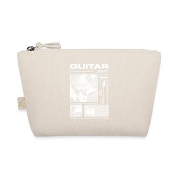 Guitariste Guitariste Rock Musicien streetwear - Trousse biologique - nature - Devant