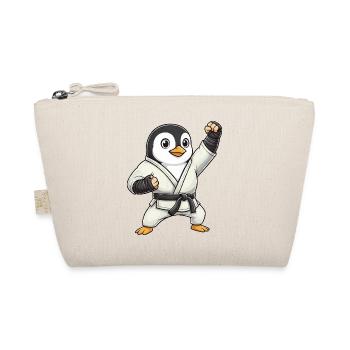 Dessin animé mignon drôle d’arts martiaux de Karaté Pingouin - Trousse biologique - nature - Devant