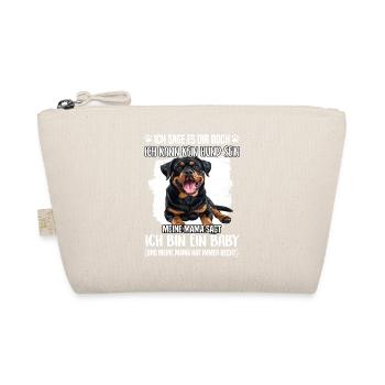 Cadeau pour la propriétaire de rottweiler Maman du rottweiler - Trousse biologique - nature - Devant