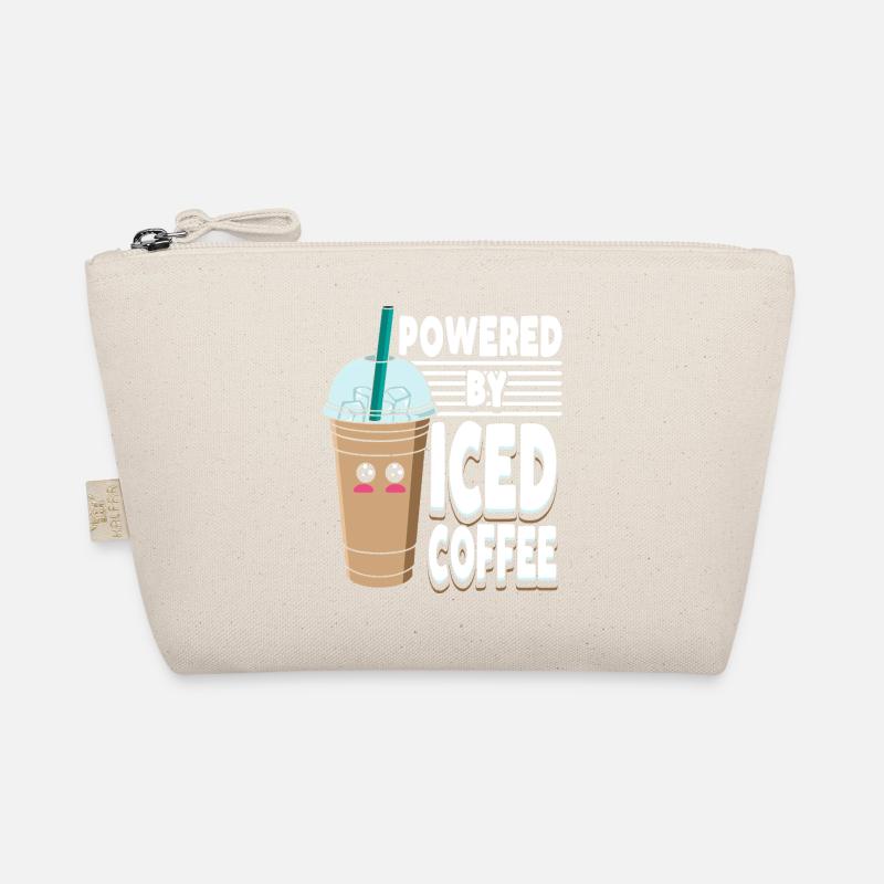 Graphique pastel de café glacé Kawaii mignon Trousse biologique