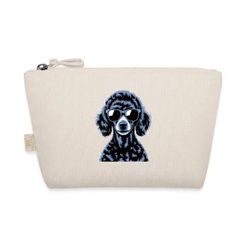 black poodle - Organic Pouch - nature - Front