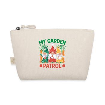 Garden Gnome Costume My Garden Patrol Gnome - Organic Pouch - nature - Front