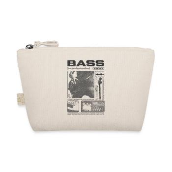Bassgitarrenliebhaber Bassist Streetwear - Bio-Täschchen - Natur - Vorne
