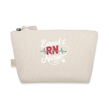 Earned it RNurse - Organic Pouch - nature - Front