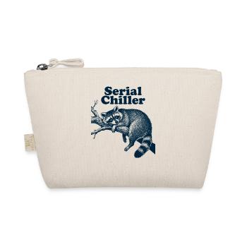 Serial Chiller Waschbär - Bio-Täschchen - Natur - Vorne