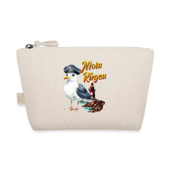 Baltic Sea Holiday MOIN RÜGEN Holiday Fun - Organic Pouch - nature - Front
