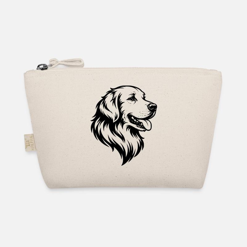 Golden Retriever - Bio-Täschchen - Natur
