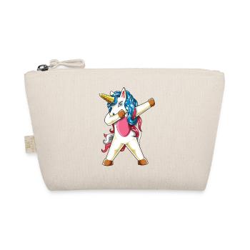 Abpuppen der Americorn Patriotic American Flag Unicorn - Bio-Täschchen - Natur - Vorne