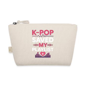 K-Pop Saved My Playlist - Bio-Täschchen - Natur - Vorne