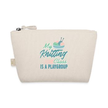 Mon cours de tricot est un groupe de jeux amusant - Trousse biologique - nature - Devant