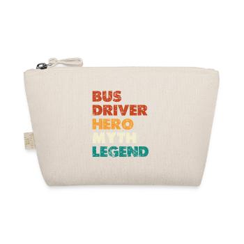 Busfahrer Held Mythos Legende - Bio-Täschchen - Natur - Vorne