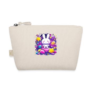 Wonder bunny in the star's nest - Organic Pouch - nature - Front