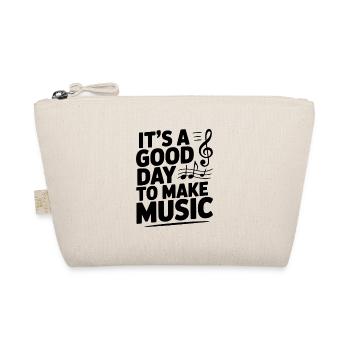 C’est une bonne journée pour faire de la musique - Trousse biologique - nature - Devant