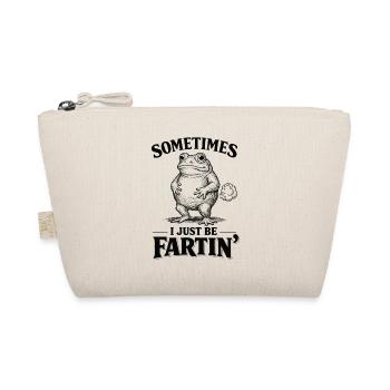 Grenouille, drôle, parfois je me fais juste pêtre - Trousse biologique - nature - Devant