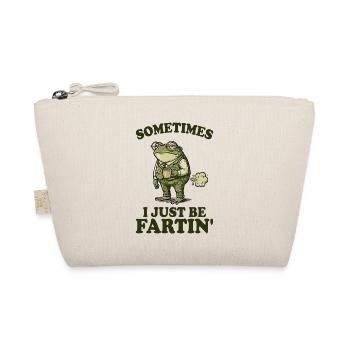 Grenouille, drôle, parfois je me fais juste pêtre - Trousse biologique - nature - Devant