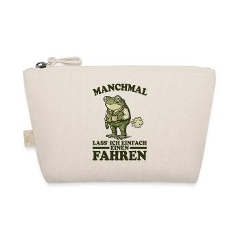 Funny Saying, Meme, Frog, Fart, Fart, Sarcasm - Organic Pouch - nature - Front