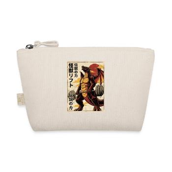 Kaiju Deadlift Dragon Gym de fitness des monstres japonais - Trousse biologique - nature - Devant