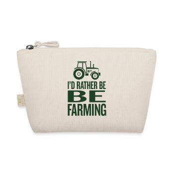 Fan de tracteur disant JE PRÉFÉRERAIS FAIRE DE L’AGRICULTURE - Trousse biologique - nature - Devant